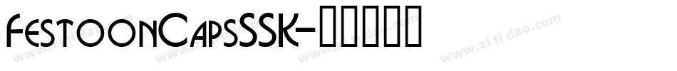 FestoonCapsSSK字体转换