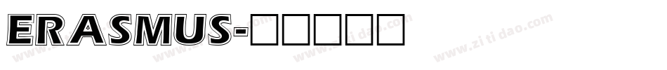 ERASMUS字体转换