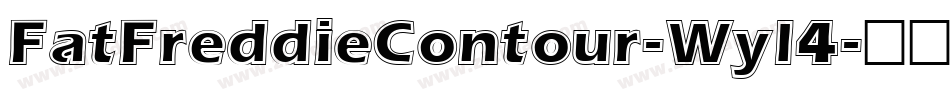 FatFreddieContour-Wyl4字体转换