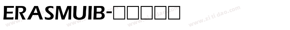 ERASMUIB字体转换