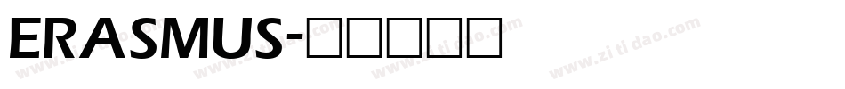 ERASMUS字体转换