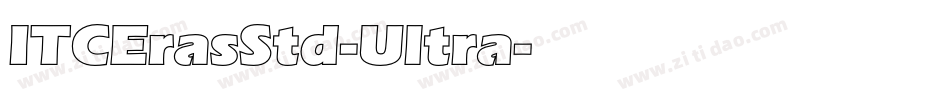 ITCErasStd-Ultra字体转换