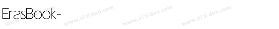 ErasBook字体转换
