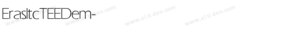ErasItcTEEDem字体转换