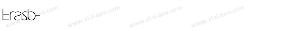 Erasb字体转换
