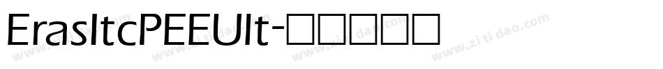 ErasItcPEEUlt字体转换