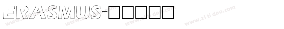 ERASMUS字体转换