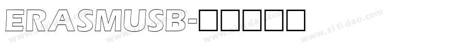 ERASMUSB字体转换