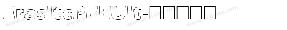ErasItcPEEUlt字体转换