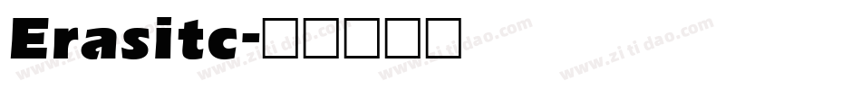 Erasitc字体转换