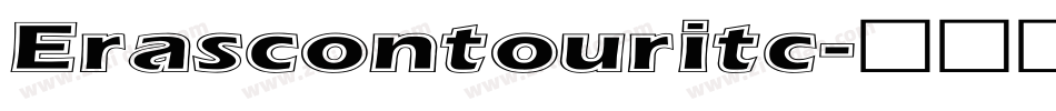 Erascontouritc字体转换