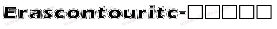 Erascontouritc字体转换