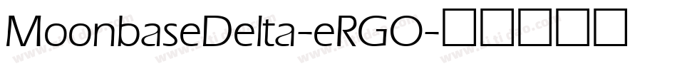 MoonbaseDelta-eRGO字体转换