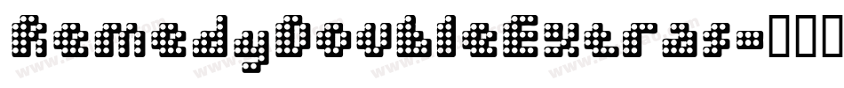 RemedyDoubleExtras字体转换
