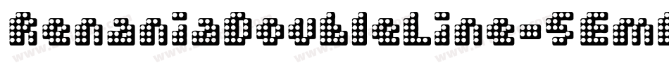 RenaniaDoubleLine-5EmG字体转换