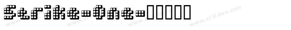 Strike-One字体转换