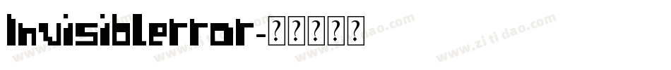 Invisiblerror字体转换