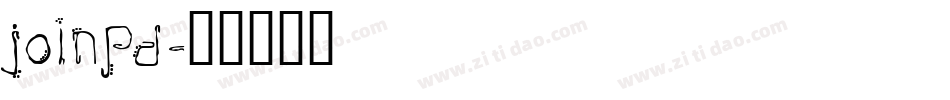 joinpd字体转换