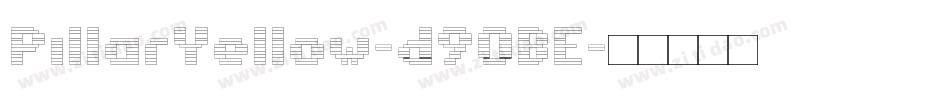 PillarYellow-d9OBE字体转换