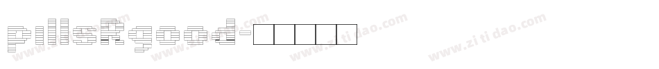 pillsRgood字体转换