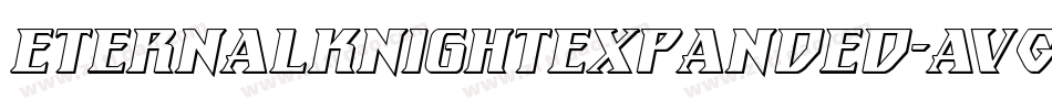 EternalKnightExpanded-AVG2字体转换 EternalKnightExpanded-AVG2字体转换