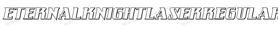 EternalKnightLaserRegular-JYJ7字体转换