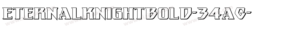 EternalKnightBold-34aG字体转换 EternalKnightBold-34aG字体转换