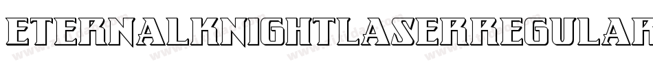EternalKnightLaserRegular-JYJ7字体转换