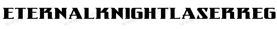 EternalKnightLaserRegular-JYJ7字体转换