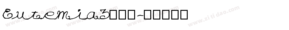 Eutemia3生成器字体转换