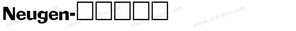 Neugen字体转换