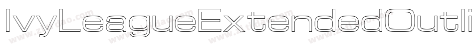 IvyLeagueExtendedOutline字体转换 IvyLeagueExtendedOutline字体转换