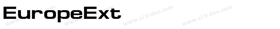 EuropeExt字体转换