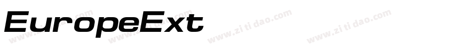 EuropeExt字体转换