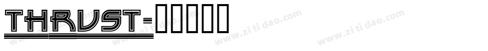 Thrust字体转换