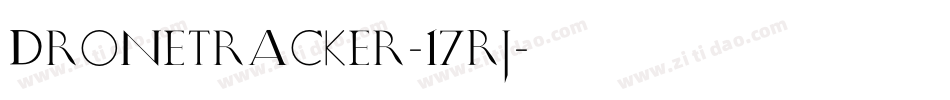 DroneTracker-17Rj字体转换