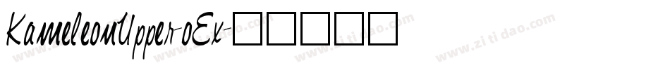 KameleonUpper-oEx字体转换