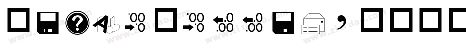 RodauButtons字体转换