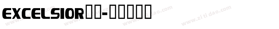 excelsior字体字体转换