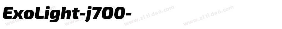 ExoLight-j7O0字体转换 ExoLight-j7O0字体转换