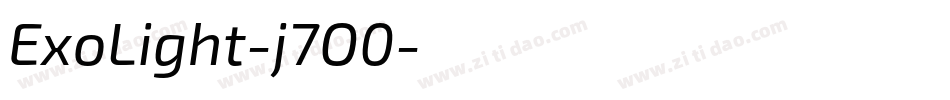 ExoLight-j7O0字体转换 ExoLight-j7O0字体转换