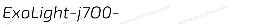 ExoLight-j7O0字体转换 ExoLight-j7O0字体转换