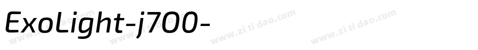ExoLight-j7O0字体转换 ExoLight-j7O0字体转换