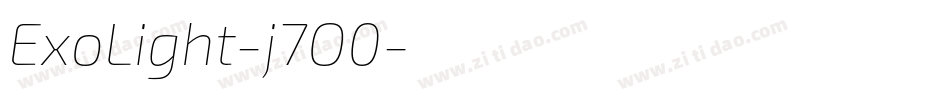 ExoLight-j7O0字体转换 ExoLight-j7O0字体转换