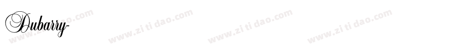 Dubarry字体转换
