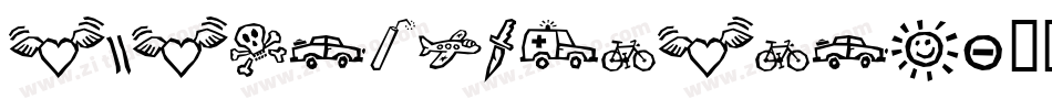 F2FMadZineFear字体转换