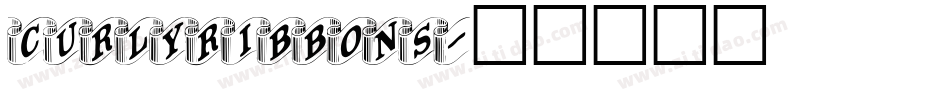 CurlyRibbons字体转换