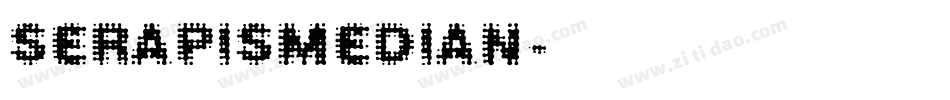 SerapisMedian字体转换
