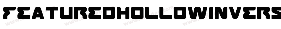 FeaturedHollowInverse-nKE1字体转换
