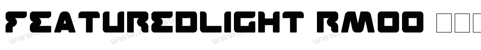 FeaturedLight-RMoo字体转换